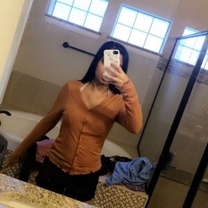 Henley Button Down Tshirt